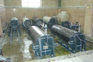 دستگاه تست هیدرواستاتیک طولانی مدت یکساله 
جهت لوله‌های کامپوزیتی با فشار 100 بار