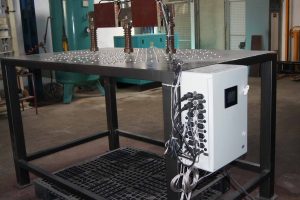 دستگاه تست و اندازه‌گیری حرارت و میزان هدایت حرارتی شینه‌های ژنراتورهای گازی