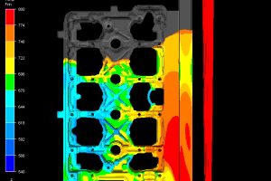 شبیه سازی ریخته‌گری و فرآیند ذوب کم فریم موتور ای‌اف 7